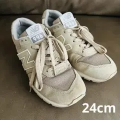 New Balance ニューバランス 996 ベージュ スニーカー 24cmのサムネイル