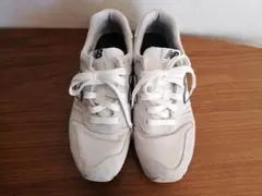 new balance スニーカー 23.5cm ホワイト WL373QB2 靴