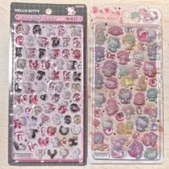 ボンボンドロップシール　キティ　文字　うるちゅるPOPSEAL サンリオ