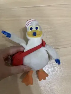 ティッピーブルー　ぬいぐるみバッジ