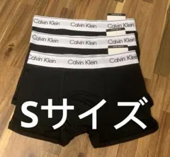S 黒CalvinKlein カルバンクラインsサイズ3枚ボクサーパン