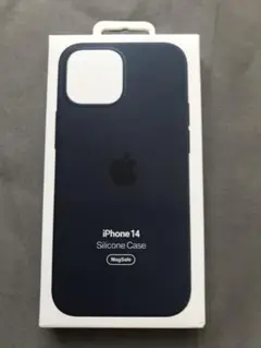 iPhone 14 シリコーンケース　 ストームブルー