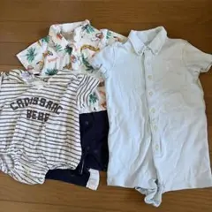 ラルフローレン他　ベビー服 夏物 セット（サイズ：70〜80）半袖 ロンパース