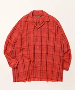 26ss MAATEE&SONS / OPEN COLLARフリンジ シャツ - メルカリ