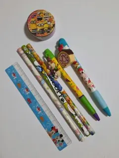 【新品未使用】ミニオン・ディズニー 子ども用文具セット