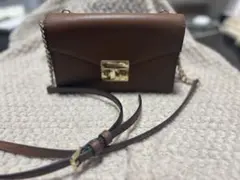 MICHAEL KORS スマホショルダーバッグ ブラウン