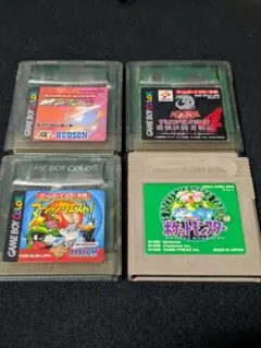 ゲームボーイソフト4本セット