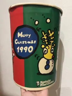 ケンタッキー クリスマスグラス 1990年 新品未使用 【激レア】KFC
