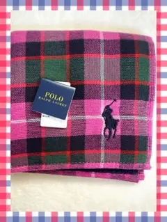 Polo Ralph Lauren チェック柄タオルハンカチ