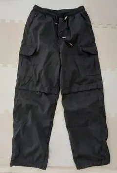 スプレイ　カットアウトカーゴパンツ　黒