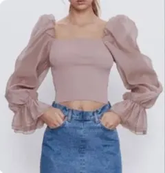 ZARA トップス Mサイズ