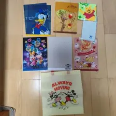 ディズニー　クリアファイル　第一生命　ノベルティ ハンドタオル　三菱UFJ銀行