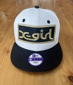 x-girl ニューエラ NEWERAキッズ キャップ エックスガール