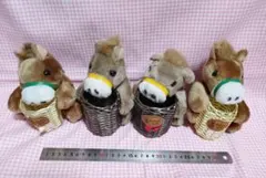 馬 ぬいぐるみ 3体