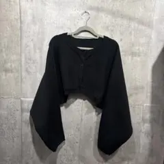 PAGEBOY マルチWAYボレロカーディガン ブラックショート丈 羽織り