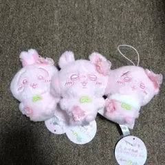 ぬいぱれっと さくらいろ マスコット ウサギ モモンガ ラッコ