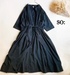 Sono ソーノ ワンピース ウェービータックワンピース Aライン パール