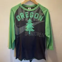 90s Nike ラグラン XL グリーン USA スウォッシュ ヴィンテージのサムネイル