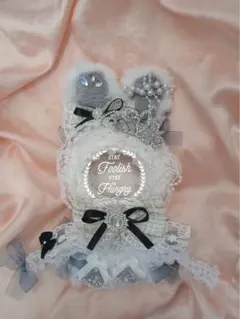 ゆうき様ぬい服ふわふわうさ耳お座り着ぐるみにじぱぺちびぐるみいつぬい