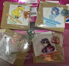 セーラームーン　ストアオリジナル　オーロラチャーム　4個セット 内部　四戦士