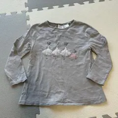 ザラ　長袖トップス　バレリーナ柄　110cm