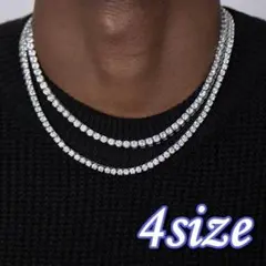 テニスチェーン ネックレス ジルコニアダイヤ ブリンブリン CZ ダイヤモンド