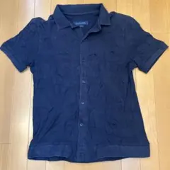 ⭐️ 【即日発送】ZARA MAN ニットポロシャツ Sサイズ ネイビー 迷彩柄⭐️