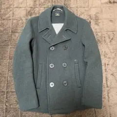 LACOSTE ラコステ　ピーコート　ダークグリーン