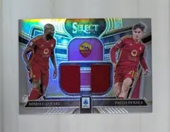 ディバラ ルカク 2024 PANINI デュアルジャージカード レリックローマ