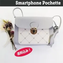 おしゃれ　スマホポシェット　携帯小物バッグ