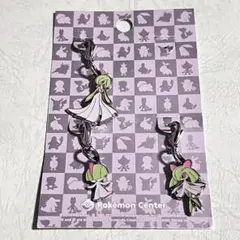 【未開封新品】メタルチャーム 色違い 黒い メガサーナイト　ポケモンセンター限定 値下げ不可】ポケモンセンター メタルチャーム 黒 サーナイト