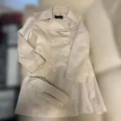 CECIL McBEE ピンクベージュコート　M