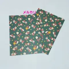 アランジアロンゾ　サンタ柄ペーパーバック