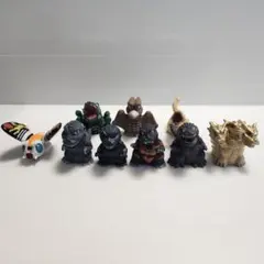 BANDAI　ゴジラソフビドール　ゴジラコンプ他全9体セット