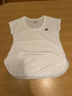 YONEX メッシュ Tシャツ JP M ホワイト