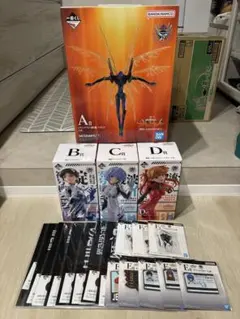 エヴァンゲリオン 一番くじ A賞～G賞