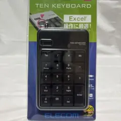ELECOM TK-TCM011 テンキー Mサイズ 黒