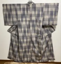 卒業式用 大人 二尺袖着物 チェック柄 - メルカリ