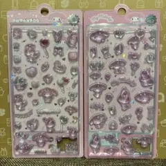サンリオ　立体ボンボンドロップシール　ステッカー　2枚セット　マイメロディ