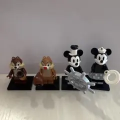 4点セット＊レゴ＊ミニフィギュア＊ディズニーシリーズ2＊ミッキー＊ミニー＊
