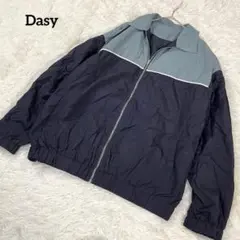 DAZY　トラックジャケット　ジップアップ　M　襟付き　スポーツ　1928