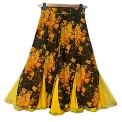 フラメンコ衣装 スカート 花柄 LA FORET 日本製 Mのサムネイル