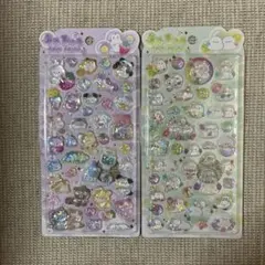 うるちゅるポップシール　シマエナガ＆アニマル