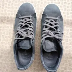 adidas stan smith luxブラックスニーカー