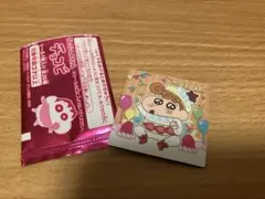 クレヨンしんちゃんチョコビシール　キラ　ひまわり