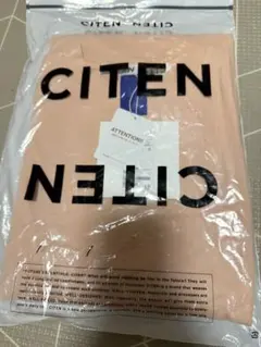 CITEN ヒュージ Tシャツ シャーベットピンク