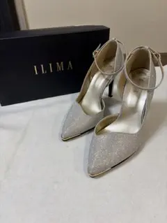 ILIMA シルバー ハイヒール パンプスのサムネイル