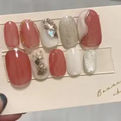 夏ネイル　ピンク