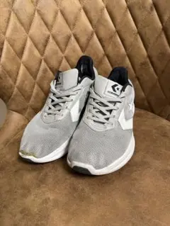 CONVERSE ランニングシューズ スニーカー 25.5cm グレー