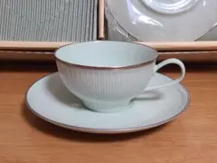 未使用品 ノリタケ セラドン カップ&ソーサー 1箱6客セット